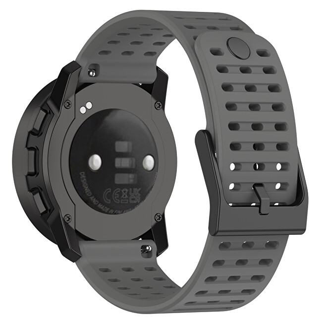 Silikonový řemínek pro Suunto 22 mm - Grey