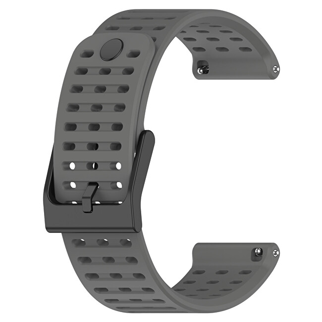 Silikonový řemínek pro Suunto 22 mm - Grey