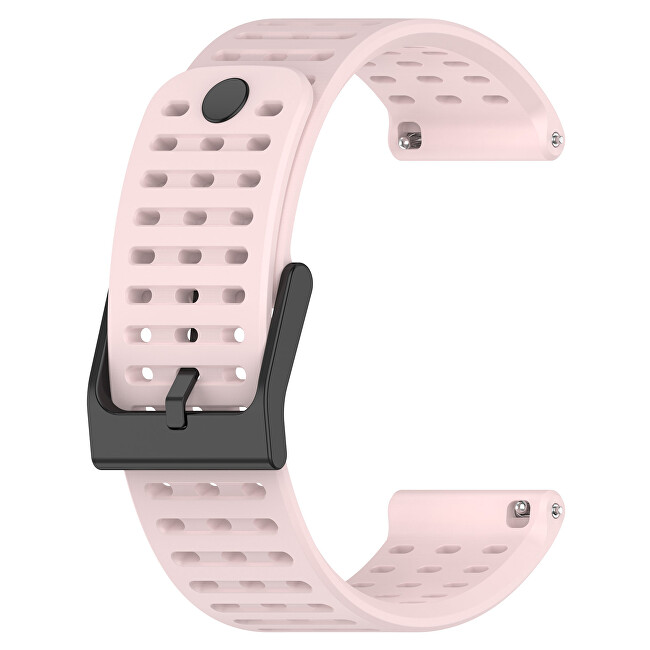Silikonový řemínek pro Suunto 22 mm - Pink