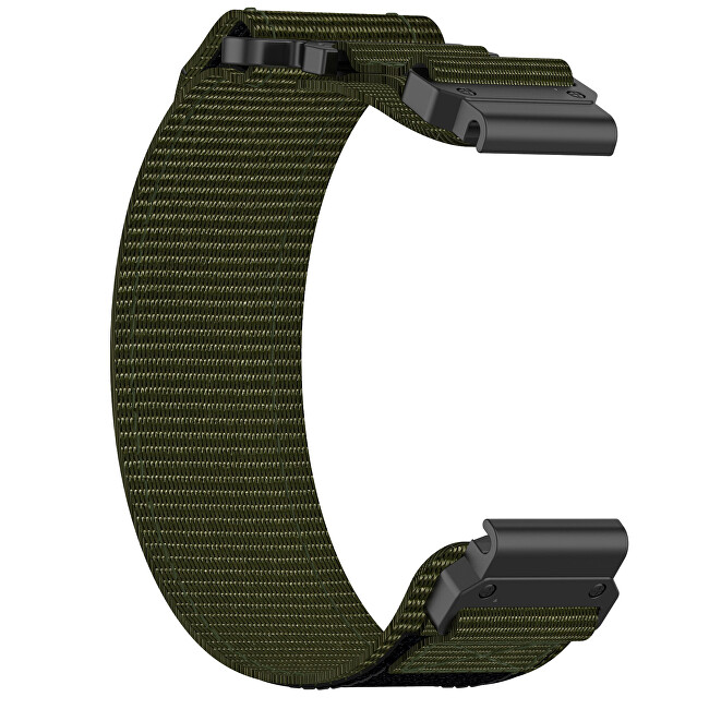 Velcro řemínek pro Garmin 22 mm - Green