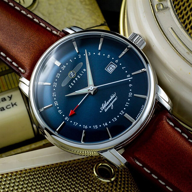 Zeppelin Atlantic Quartz GMT 8442-3