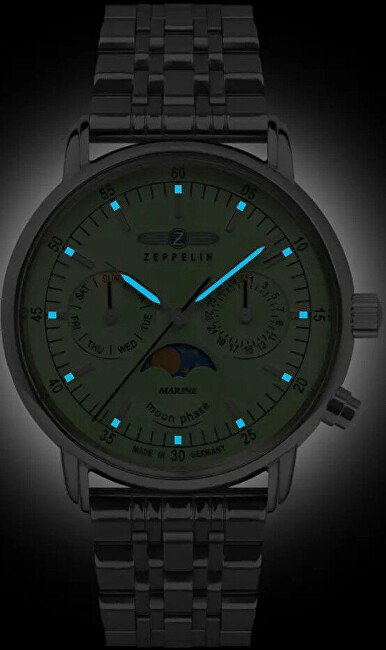 Zeppelin LZ 14 Marine Quartz 8637M-4