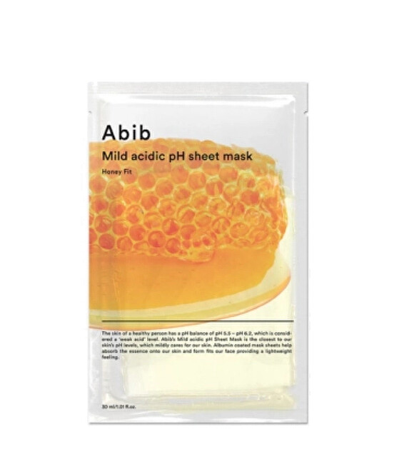 Mild Acidic pH Sheet Mask Honey Fit