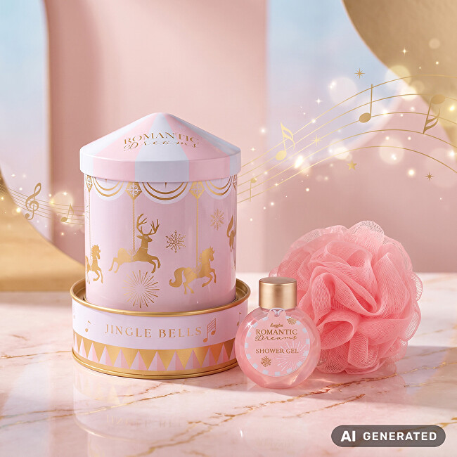 Accentra Dárková sada v plechové hrací dóze Romantic Dreams