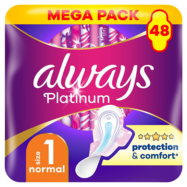 Platinum Normal sanitary napkins 48 pcs
