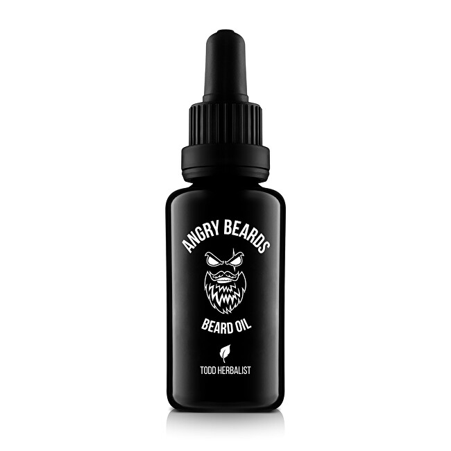 Angry Beards Olej na vousy Todd Herbalist (Beard Oil) 30 ml