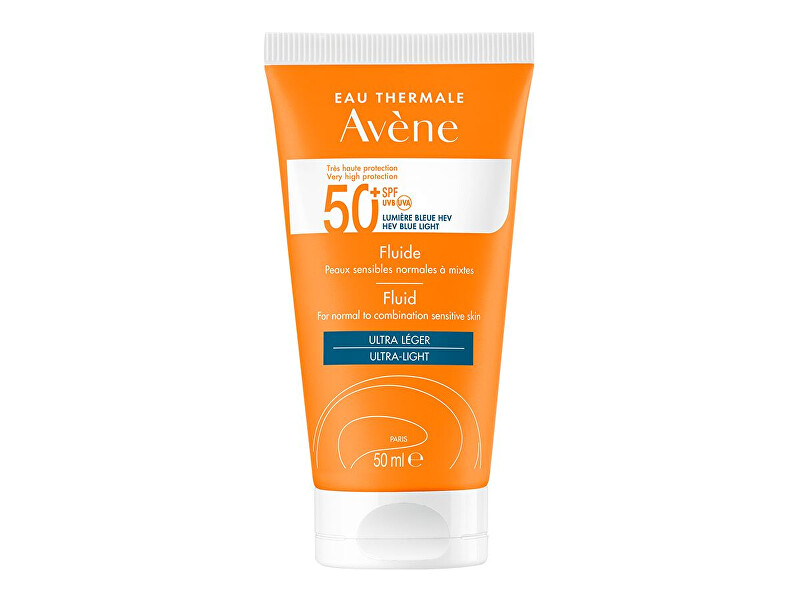 Avène Lehký ochranný pleťový fluid SPF 50+ Fluid 50 ml
