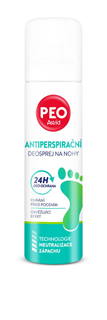 PEO Foot Antiperspirant