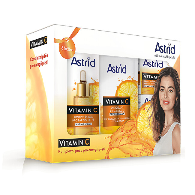 Astrid Darčeková sada kompletná pleťovej starostlivosti Vitamin C