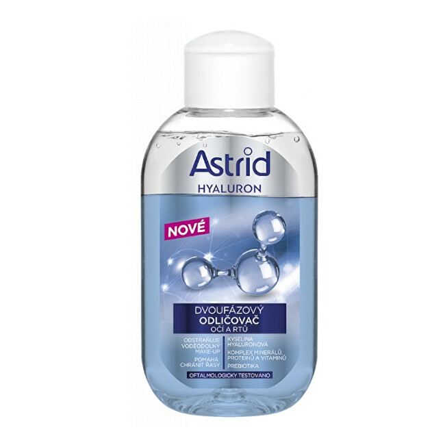 Two-phase eye and lip makeup remover Hyaluron