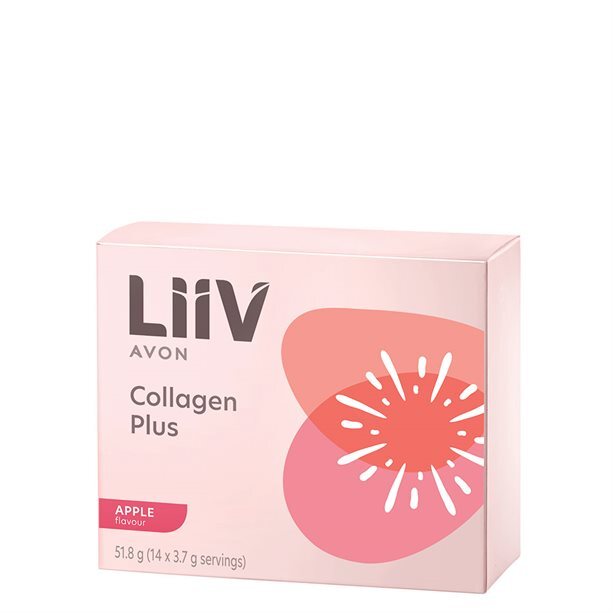 Avon Kolagenový nápoj v prášku s příchutí jablka Collagen Plus LiiV