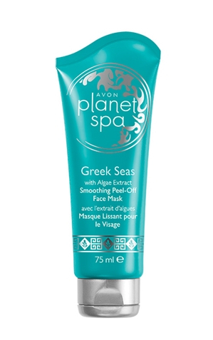 Avon Vyhladzujúci zlupovacia pleťová maska s výťažkom z morských rias Greek Sees Planet Spa ( Smooth ing Peel-Off Face Mask) 75 ml