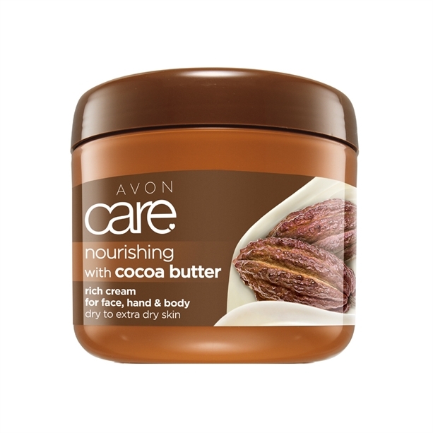 Avon Vyživujúci krém na tvár, ruky a telo s kakaovým maslom Care 400 ml