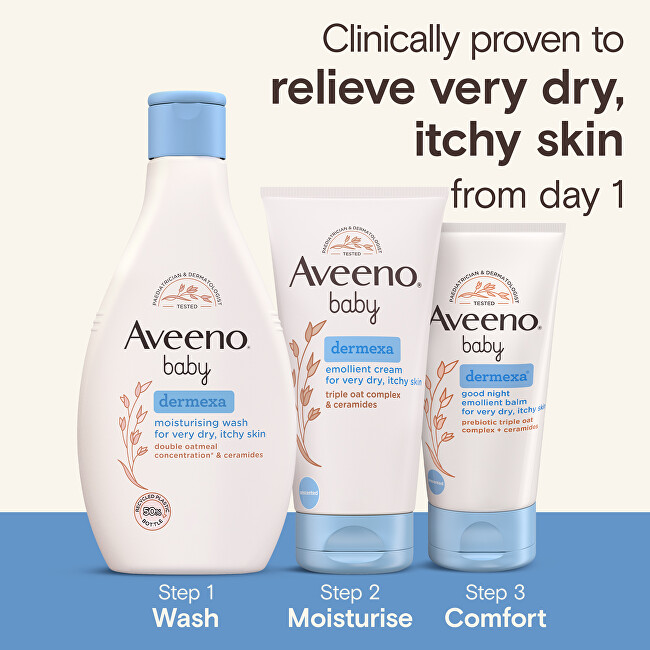 Hydratační mycí gel Baby Dermexa 250 ml