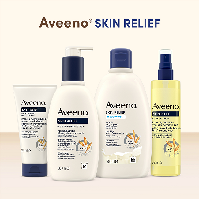 Hydratační sprchový gel bez parfemace Skin Relief (Body Wash) 500 ml