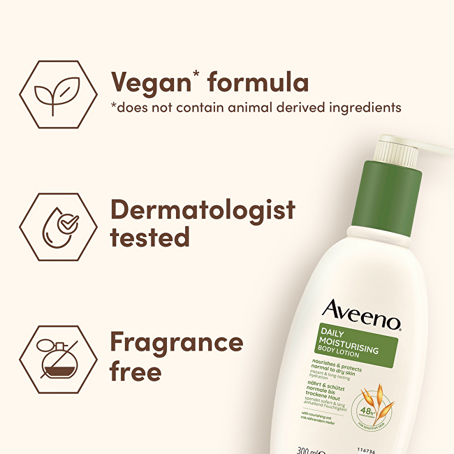 Tělové mléko bez parfemace Daily Moisturising (Lotion) 300 ml