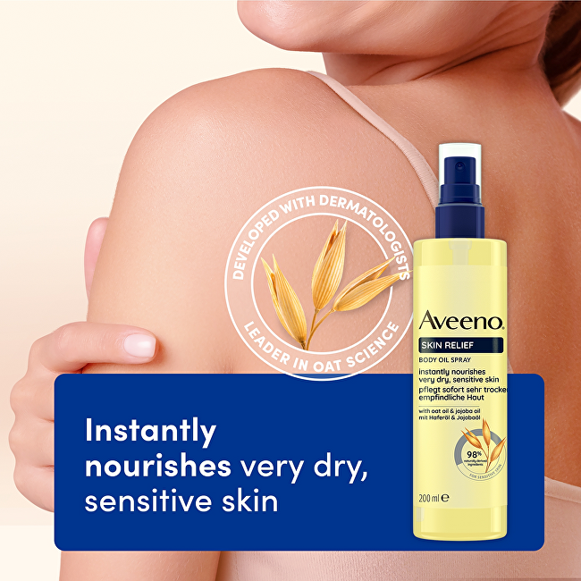 Tělový olej ve spreji Skin Relief (Body Oil Spray) 200 ml