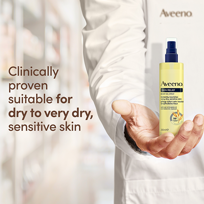 Tělový olej ve spreji Skin Relief (Body Oil Spray) 200 ml
