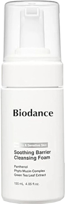 Biodance Jemná čistiaca pena pre suchú, citlivú a podráždenú pleť Soothing Barrier (Cleansing Foam) 120 ml