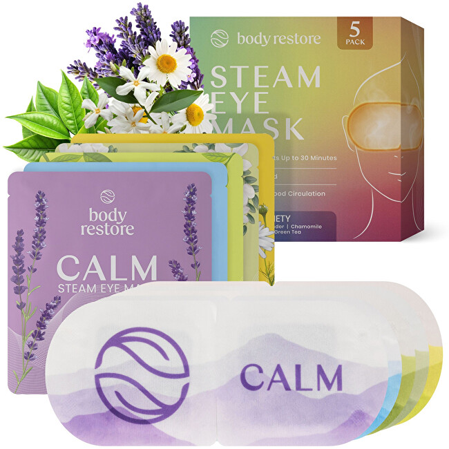 Set of relaxing eye masks Mix Steam Eye Mask 5 pcs