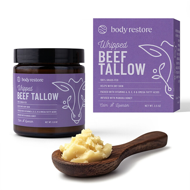 Body Restore Tělový krém Levandule Whipped Beef Tallow 71 g