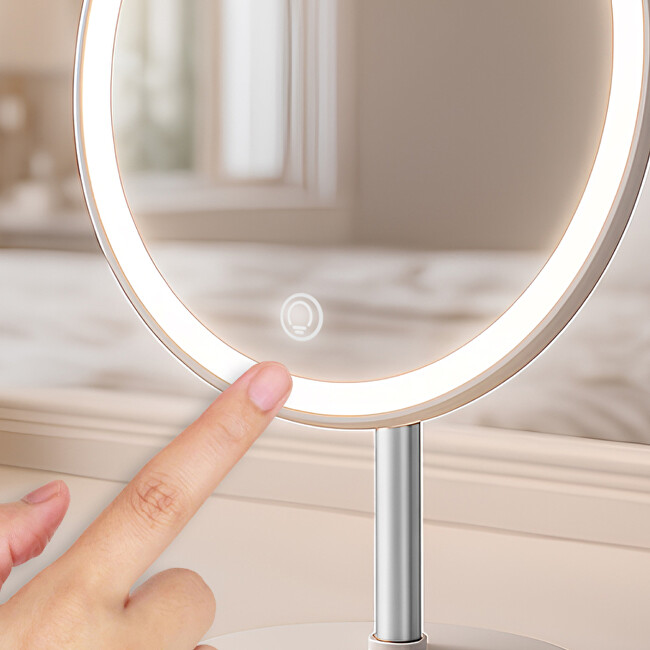 Beper Dobíjecí kosmetické zrcátko s LED osvětlením P302VIS051