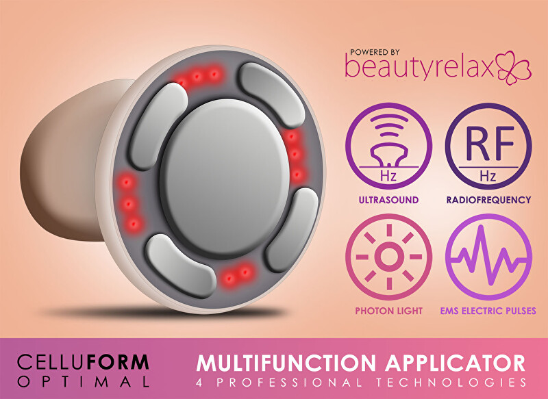 Estetický přístroj BeautyRelax Celluform Optimal BR-2220