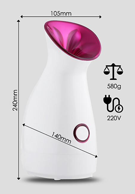 BeautyRelax Profesionální obličejová sauna s ionizací Steamtouch BR-1330