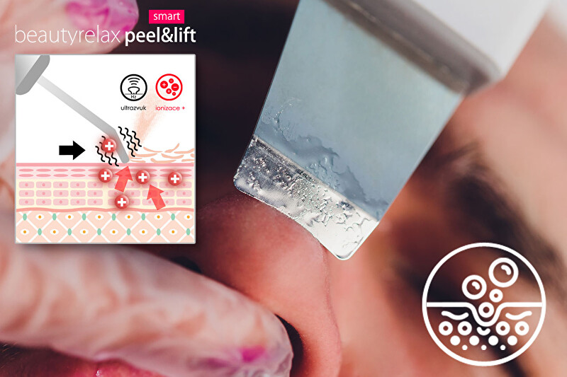 Ultrazvuková špachtle BeautyRelax Peel&lift Smart BR-1480