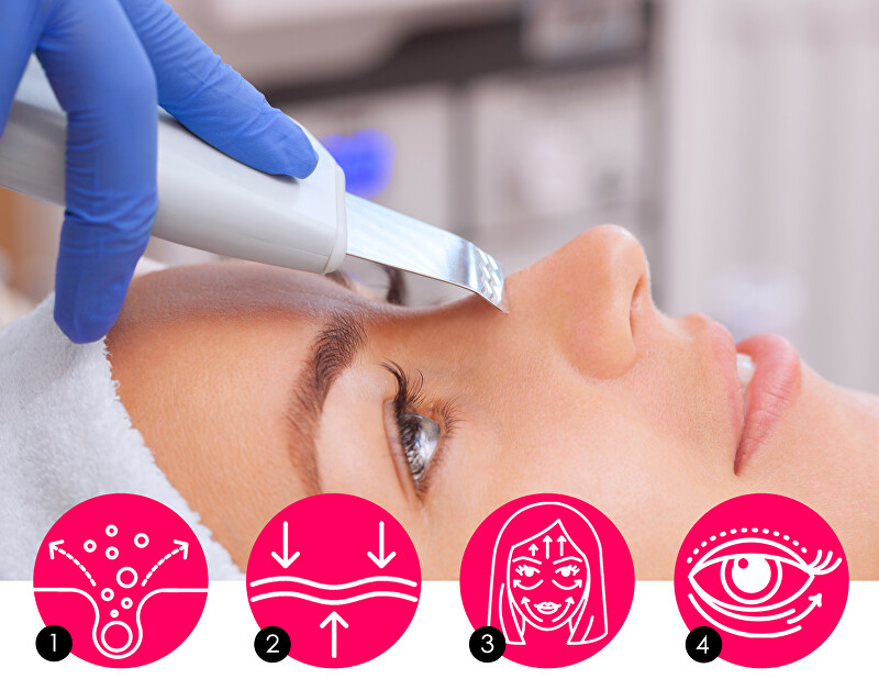 Ultrazvuková špachtle Peel&Lift Premium bílá BR-1530