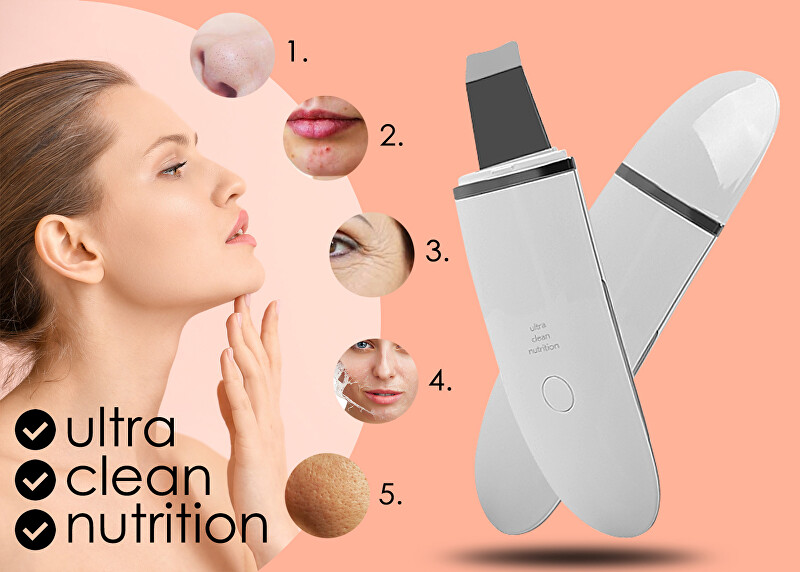 Ultrazvuková špachtle Peel&Lift Premium bílá BR-1530