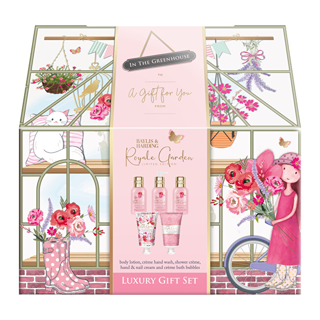 Baylis & Harding Dárková sada péče o tělo Royale Garden 5 ks