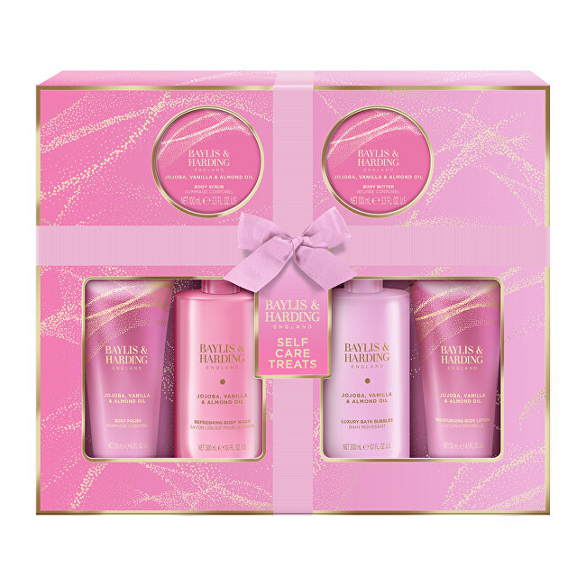 Baylis & Harding Velká dárková sada Jojoba, Vanilla & Almond Oil 6 ks