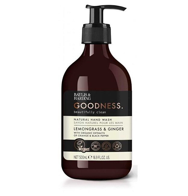 Goodness Lemongrass &amp; Ginger Natural Hand Wash