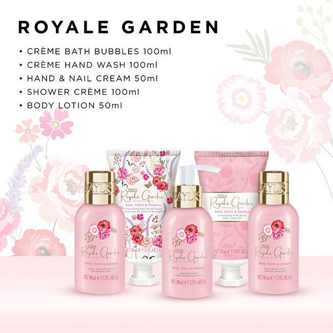 Baylis & Harding Dárková sada péče o tělo Royale Garden 5 ks