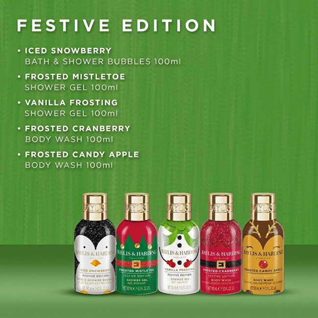 Baylis & Harding Dárková mini sada péče o tělo Festive Friends 5 ks