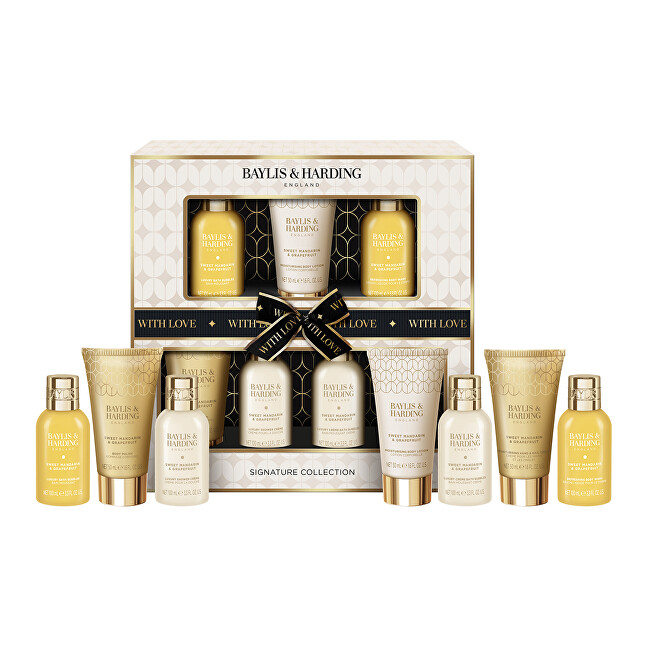Dárková sada Mandarinka & Grapefruit Set 7 ks