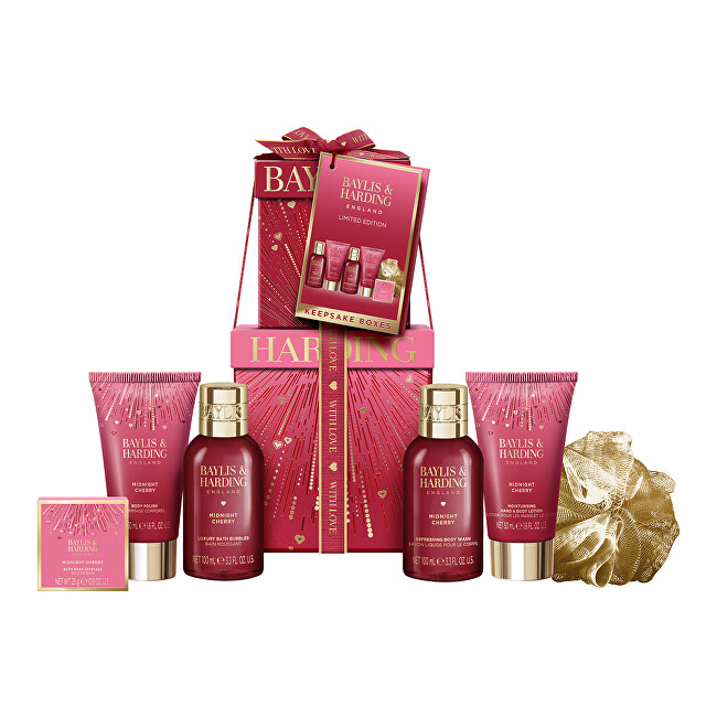 Baylis & Harding Dárková sada Midnight Cherry 6 ks