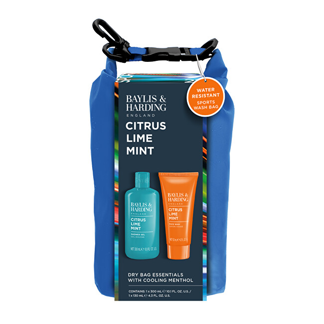 Baylis & Harding Dárková sada péče o tělo Citrus, Lime & Mint 3 ks