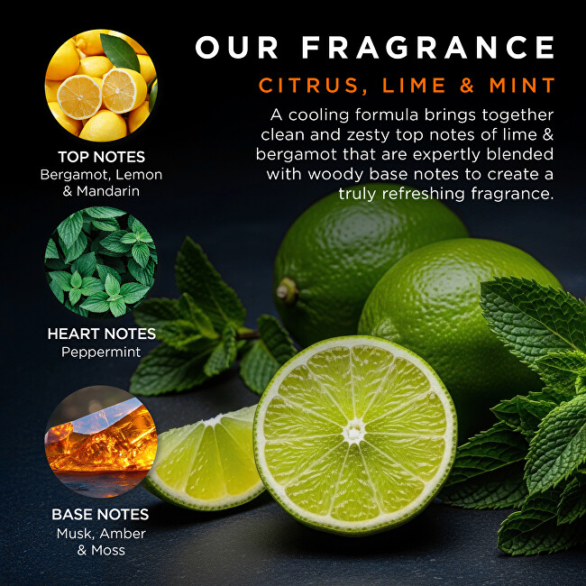 Baylis & Harding Dárková sada péče o tělo Citrus, Lime & Mint 3 ks