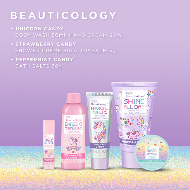 Baylis & Harding Dárková sada péče o tělo Unicorn 5 ks