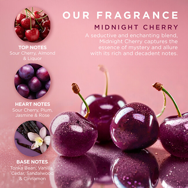 Baylis & Harding Dárková sada péče o tělo v krabičce Wild Cherry & Vanilla 5 ks