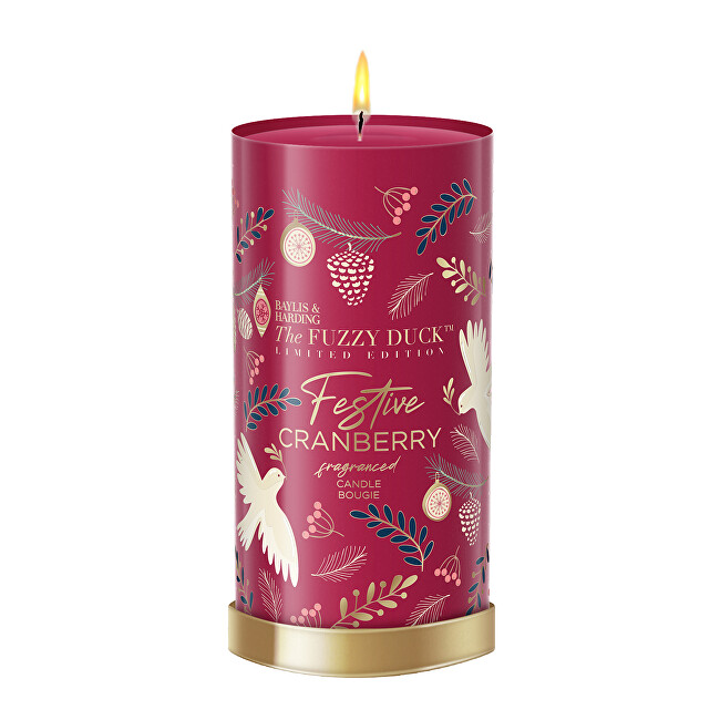 Baylis & Harding Vonná sviečka Zimné kráľovstvo Festive Cranberry (Fragranced Candle) 390 g