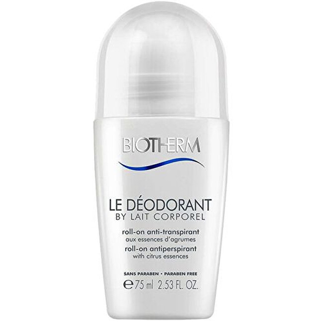 Antiperspirant roll-on bez parabenů (Lait Corporel Le Déodorant) 75 ml