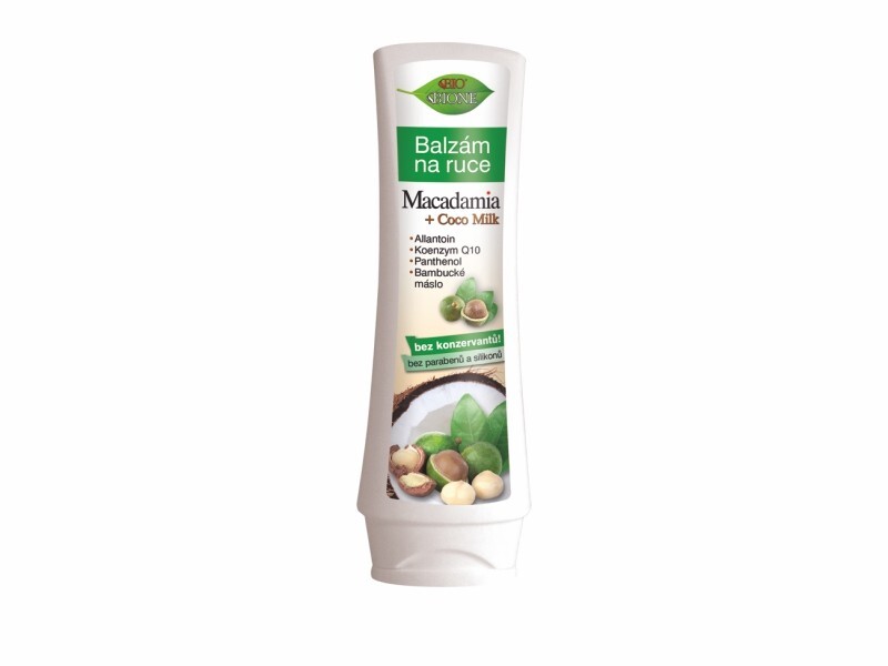 Bione Cosmetics Balzám na ruce Macadamia + Coco Milk 150 ml