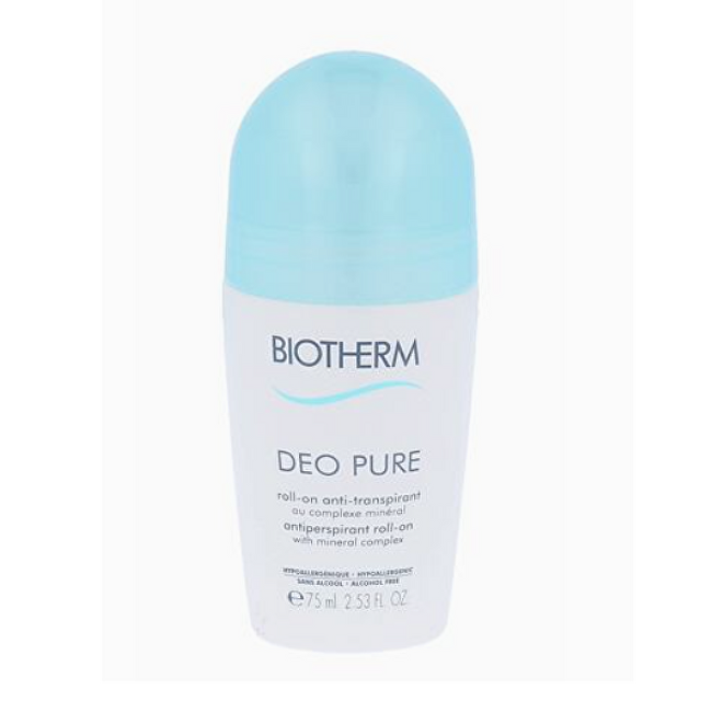 Kuličkový antiperspirant bez alkoholu Deo Pure (Antiperspirant Roll-on with Tri-active Mineral Complex) 75 ml