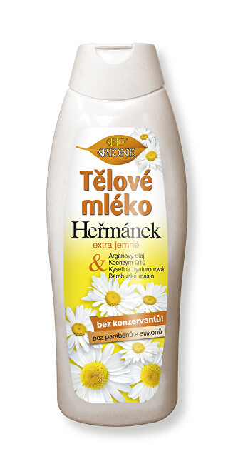 Bione Cosmetics Tělové mléko Heřmánek 500 ml
