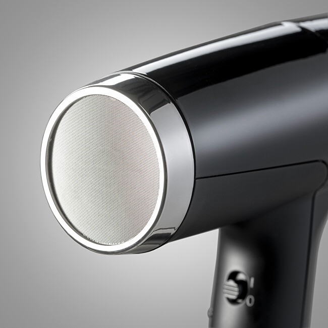 BaByliss PRO Profesionální vysokorychlostní fén na vlasy Falco Black & Silver BAB8550BE