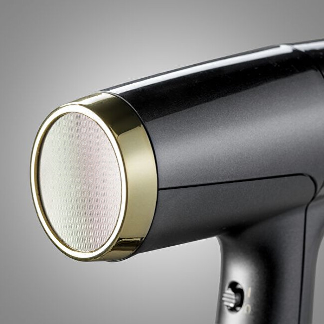 BaByliss PRO Profesionální vysokorychlostní fén na vlasy Falco Grey & Gold BAB8550E