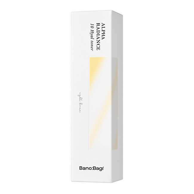 Rozjasňující a hydratační pleťové tonikum Alpha Radiance (10 Hyal Toner) 120 ml